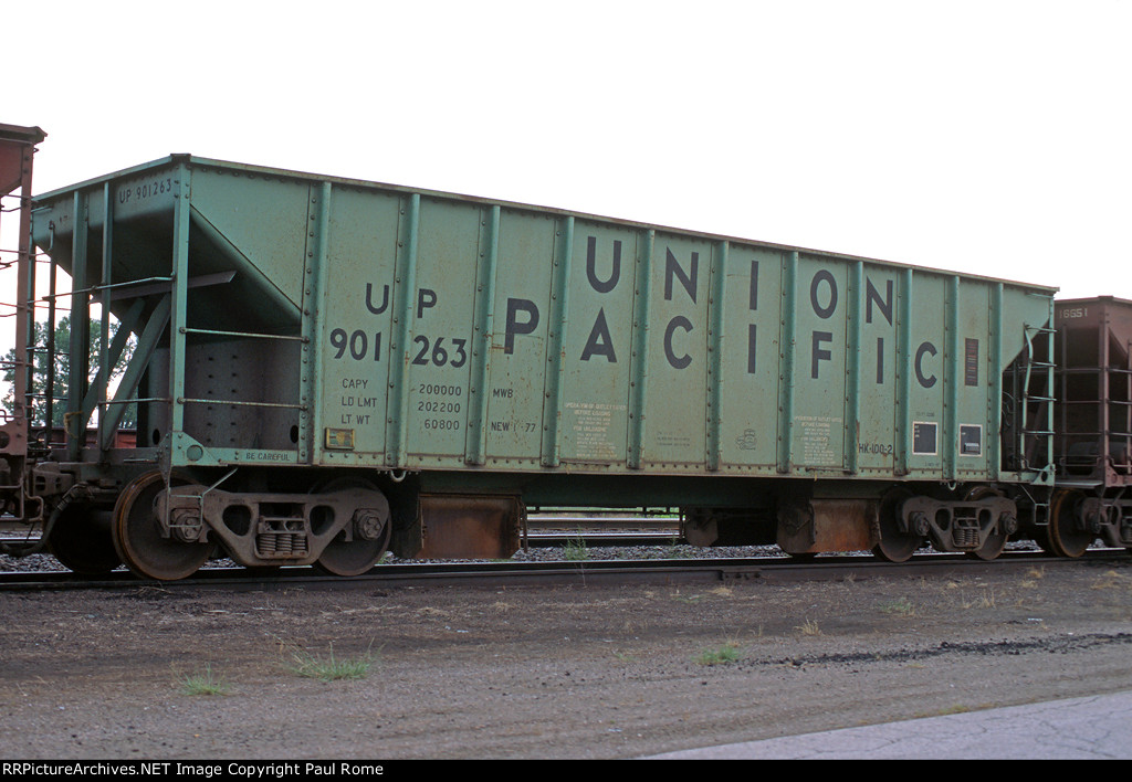 UP 901263, Ballast Hopper,